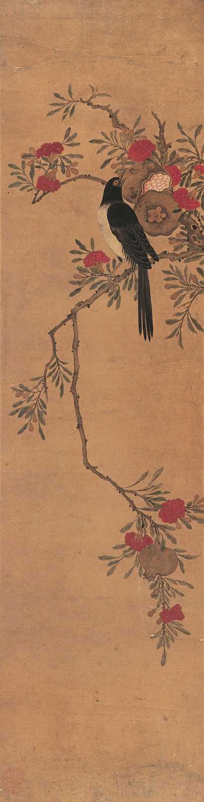 佚名 花鸟 立轴